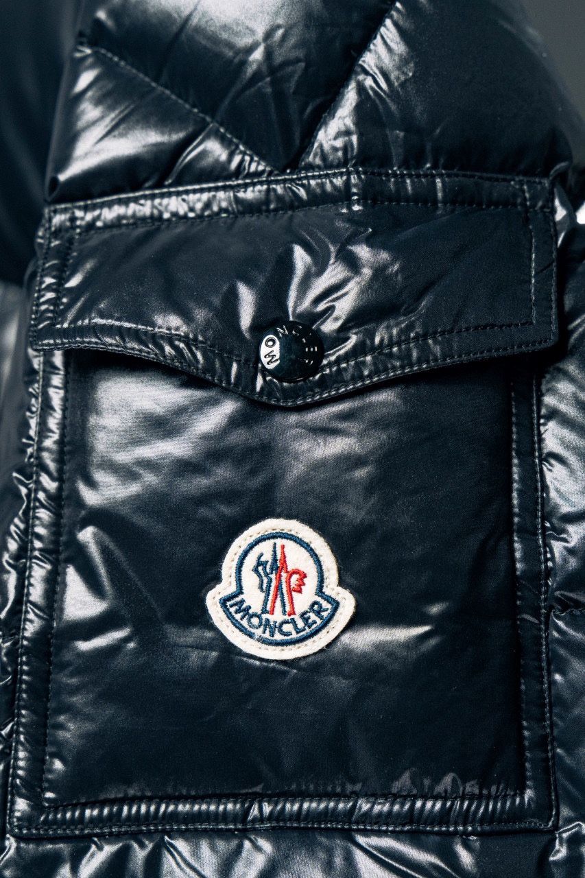 Moncler Men's Maya Down Puffer Glossed Jacket