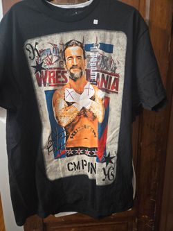 wwe authentic shirts size XL brand new