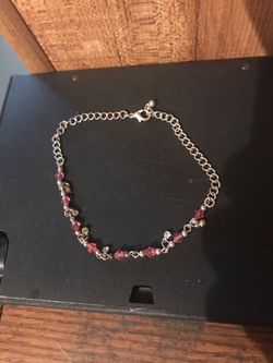 Woman’s silver bracelet
