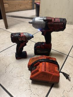 Milwaukee Half Inch Impact With Impact Driver 