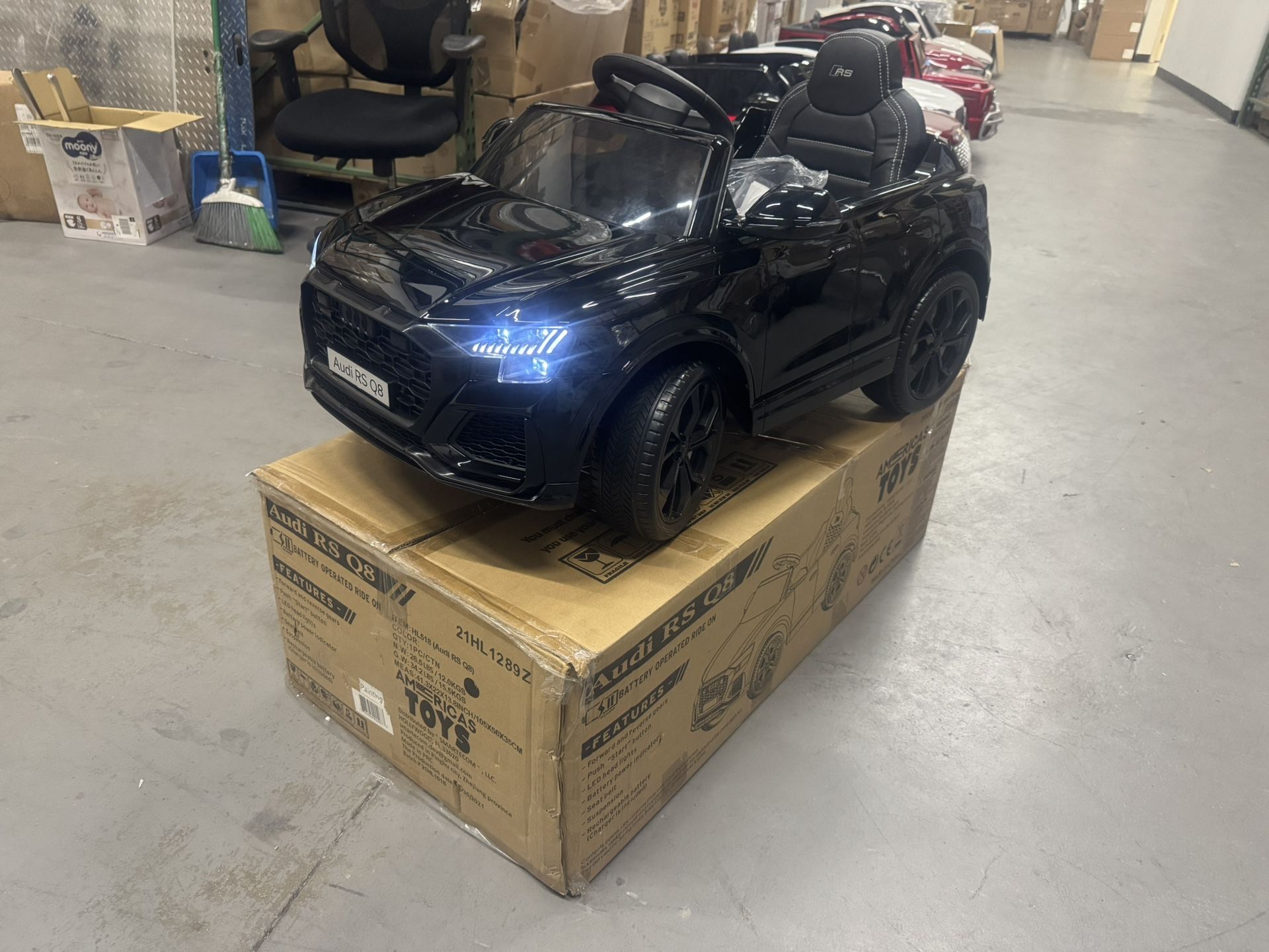 Audi Ride On Toy Kids Electric Car 12 Volts With Remote Control 