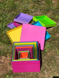 Awesome Set of Stackable Gift/Storage Boxes!
