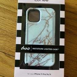 Lighted  iPhone 11 Pro/ XS/X Lumee Case New