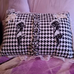 Hand sewn pillows Betty Boop