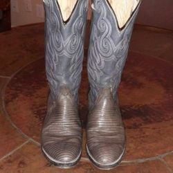 Lizard Skin Men's Cowboy Boots