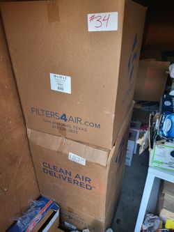 Case of Pleated 20x25x2 Filters