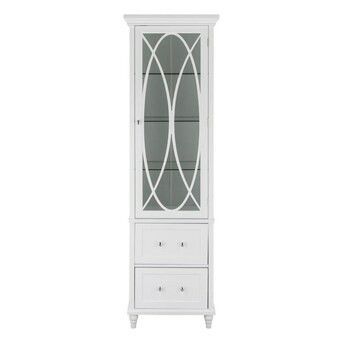 Linen Tower Cabinet with drawers