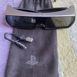 Play Station 3-D Glasses  (Like New)