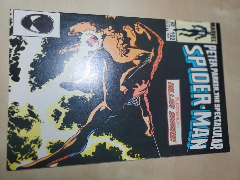 The Spectacular Spider-Man #102 (Marvel Comics May 1985)
