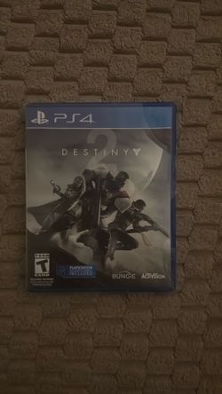 Unopened ps4 destiny 2