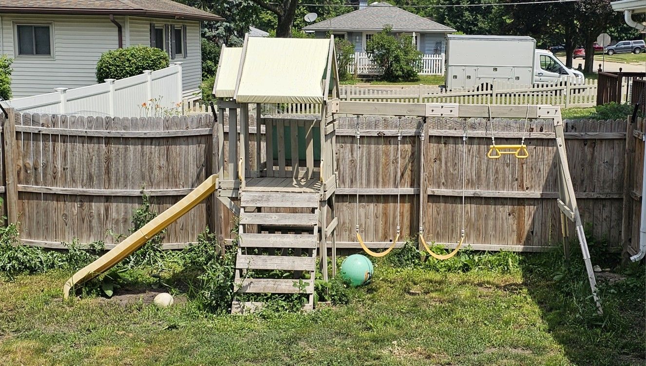 Wooden Swing Set