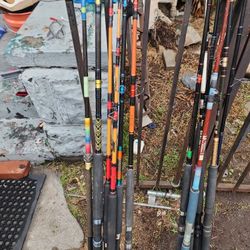 Selling A Lot Of Fishing Rods Saltwater Rods 