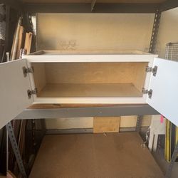 30/12 White Cabinet