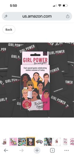 Girl Power Card Game