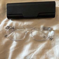 Chrome Heart glasses brand new clear