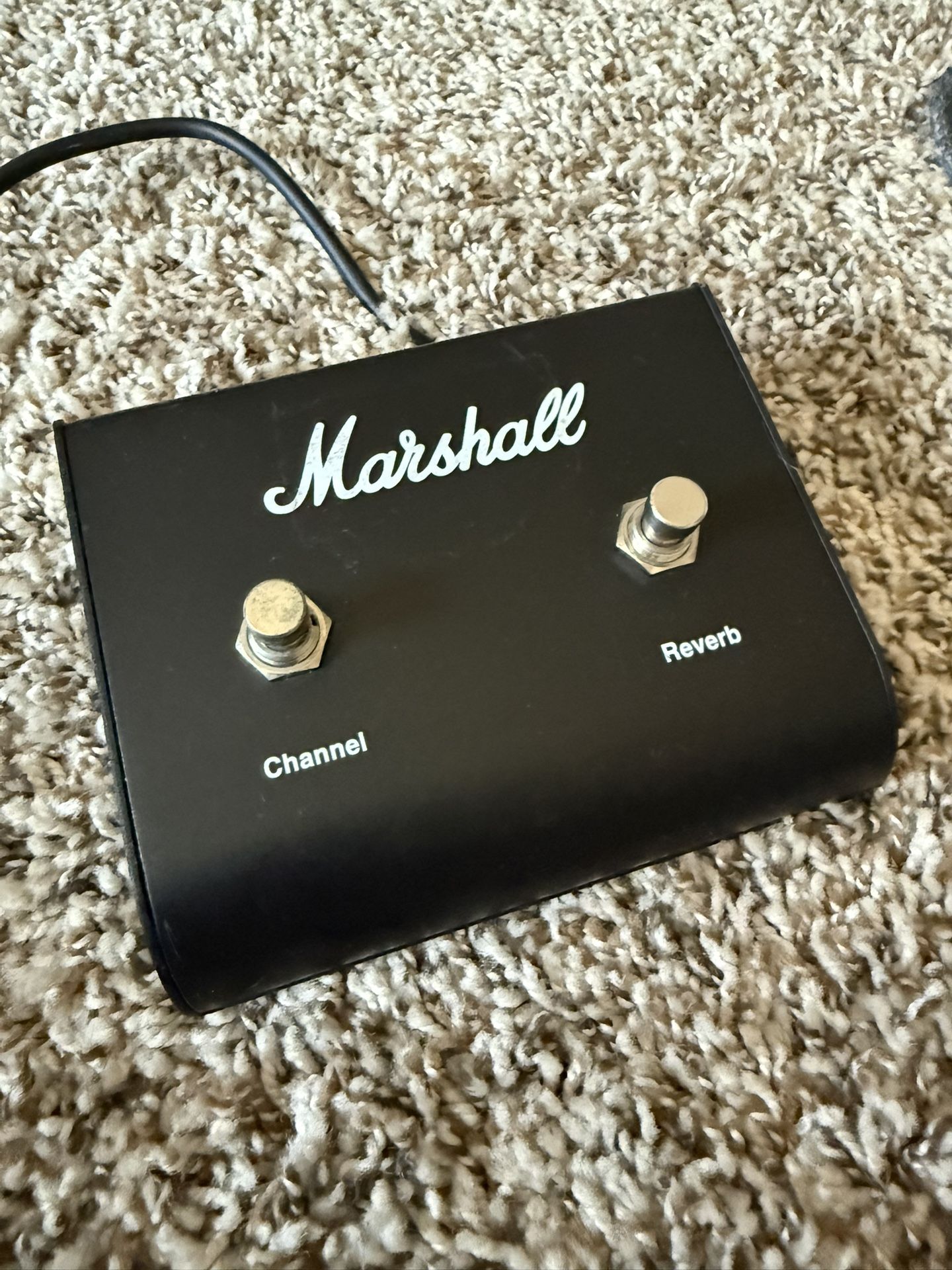 Marshall Channel And Reverb Switch 