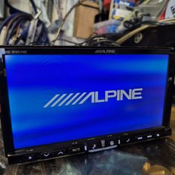 Alpine Audio Double Din Radio