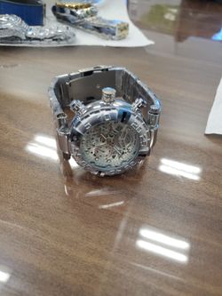 Men's luxury watches Stainless steel silver