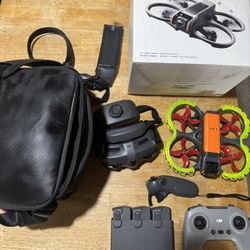 DJI Avata 2 Fly More Combo (Three Batteries) — Excellent Condition + Extra Accessories