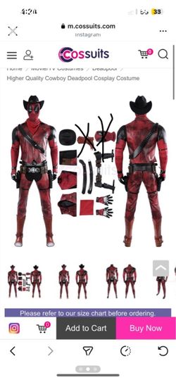Cowboy Deadpool suit