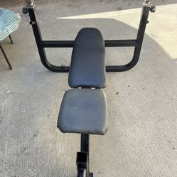 Olympic Weight Bench.         30 Dollars 