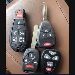 Keys And remotes Llaves Y Controles Para Carros Mayoría De Modelos 