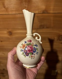 Vintage Ceramic flower Vase - Real Antique - 20