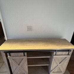 TV Stand Sliding Door Furniture 