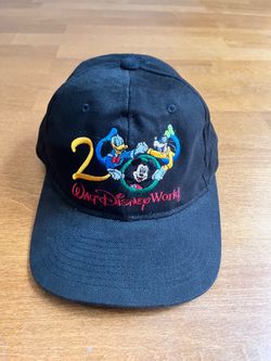 Disney Y2K Black Baseball Cap One Size