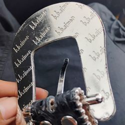 Black bbsimon Belt Authentic 