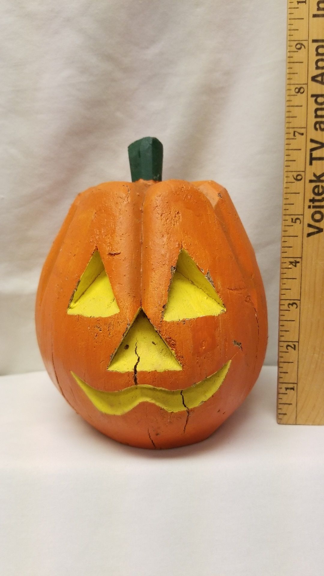 Halloween Jack o Lantern coconut
