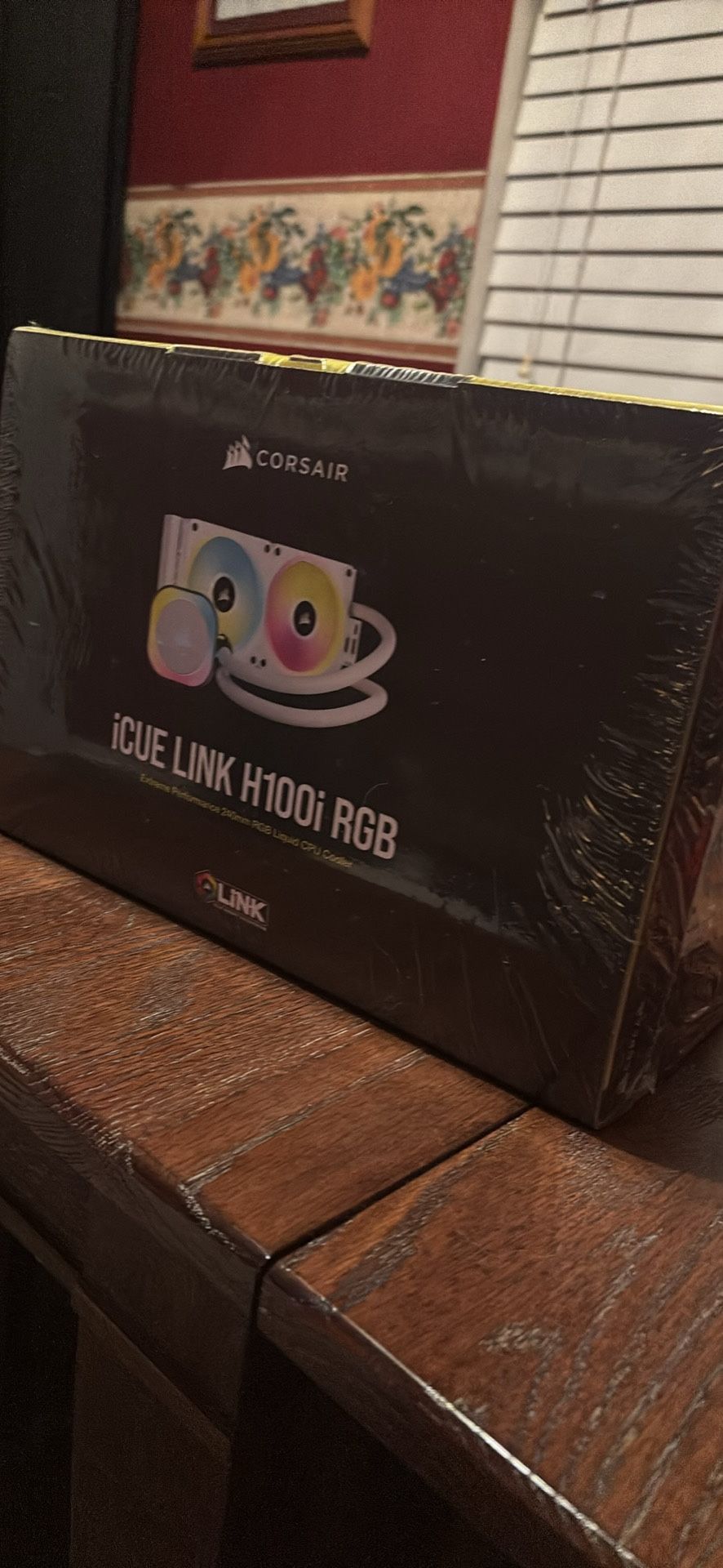 Corsair iCUE LINK H100i RGB 240mm AIO – White (Brand New, Sealed)