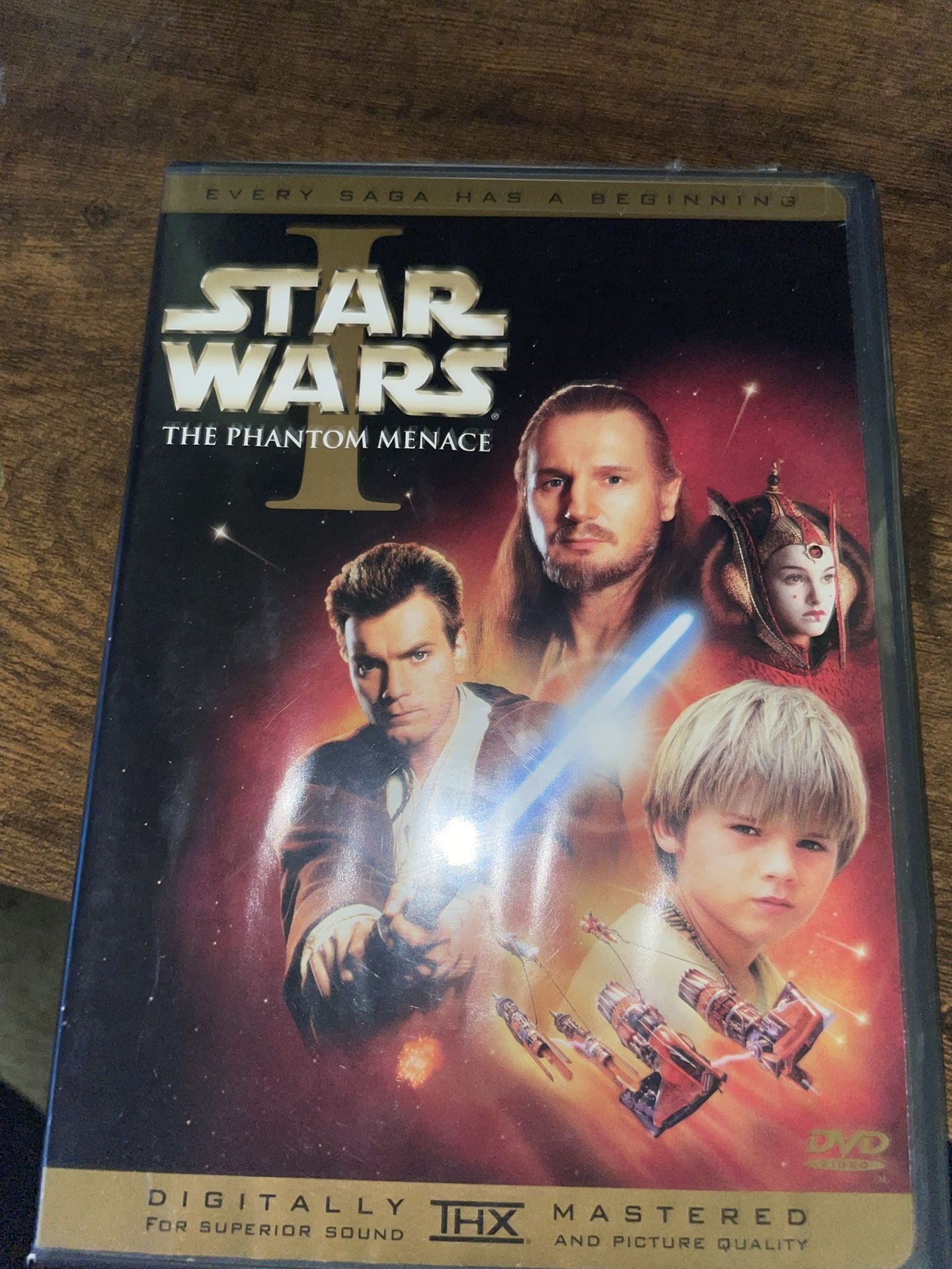 StarWars Phantom Menace DVD movie