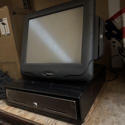 Radiant Systems Point Of Sale POS P1515 + Drawer