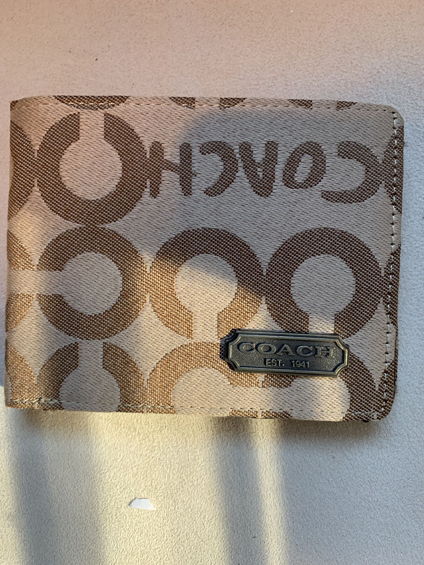 Brand new Coach Wallet Brown