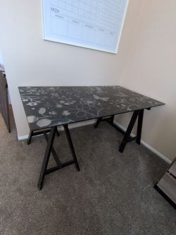 Glass Desk