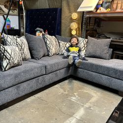 Grey Sectional 