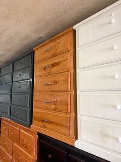 Oak 5 drawer dresser pinewood