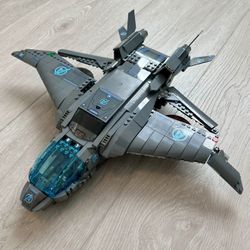 Lego Marvel Quinjet & Helicopter Lot