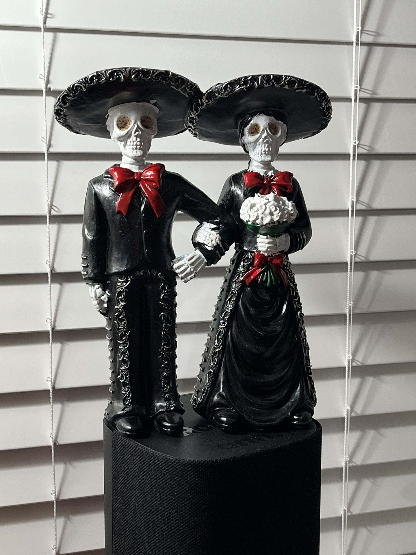 Halloween bride and groom