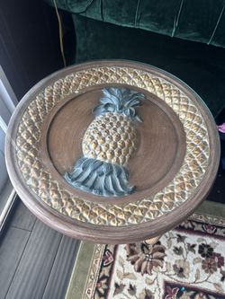 Pineapple Tropical Side Table