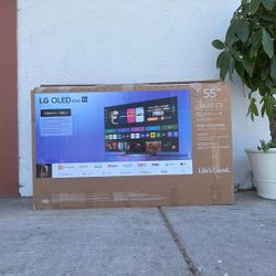 55C5 55” Lg smart 4k oled hdr tv 