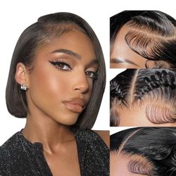 Bob Lace Frontal Human Hair 