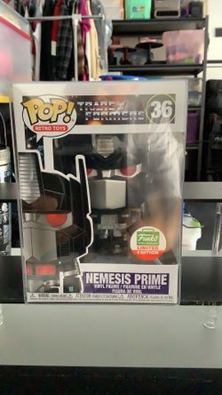 Uncle Pop! Transformers nemesis prime #36 bunco shop, limited edition