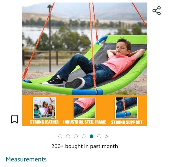 Saucer swing 