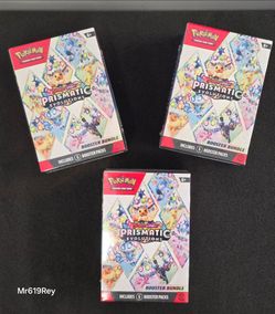Pokemon Prizmatic Evolutions Booster Bundle