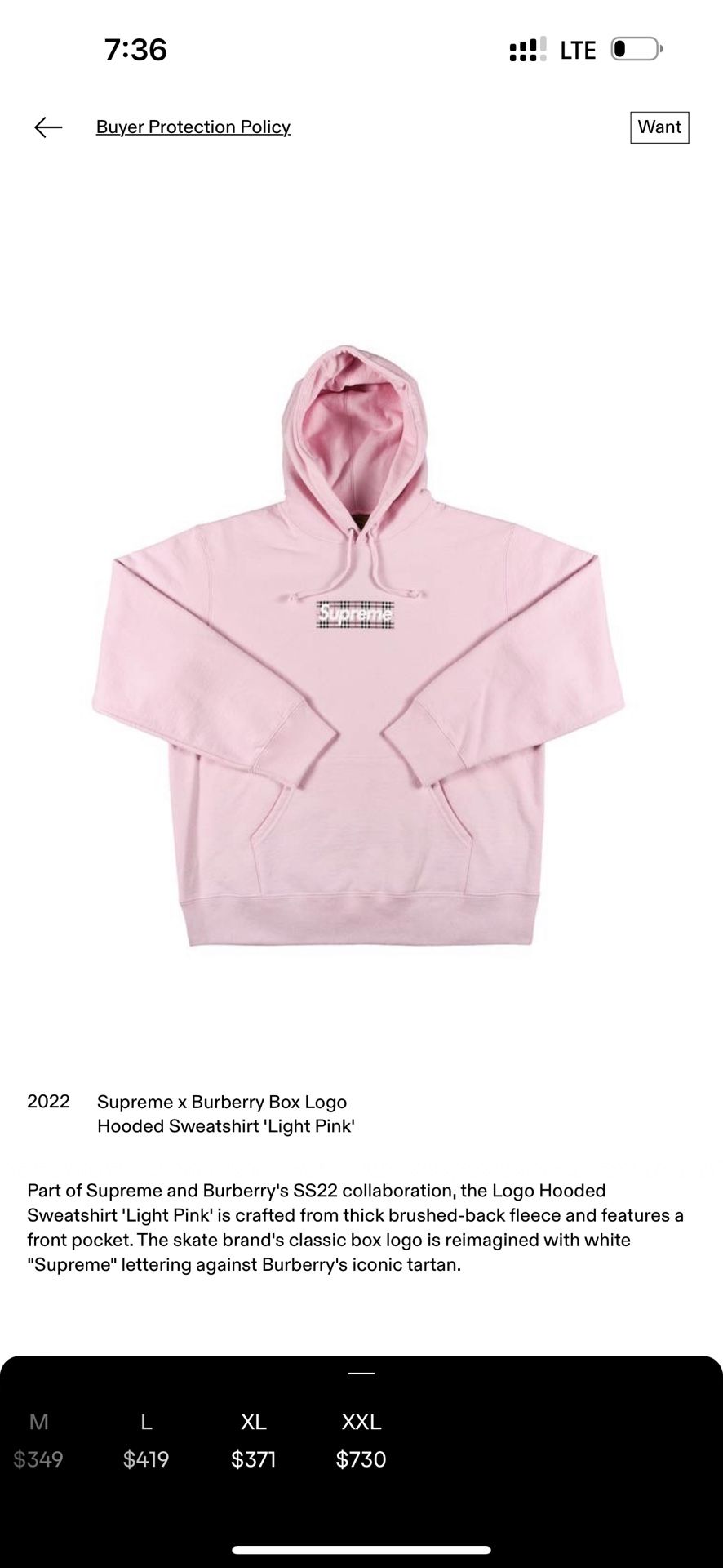 Supreme Burberry 