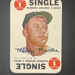 1968 Topps - Game #2 Mickey Mantle