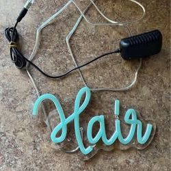 LED Hair Sign