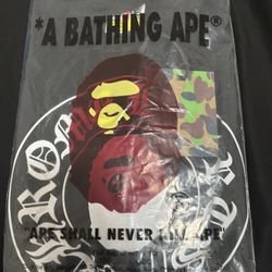 Bathing Ape Shirt Chrome Hearts Collab 
